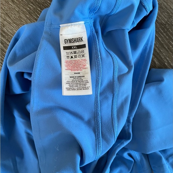 Gymshark Vibrant Blue Women's Bike Shorts - Picture 6 of 6